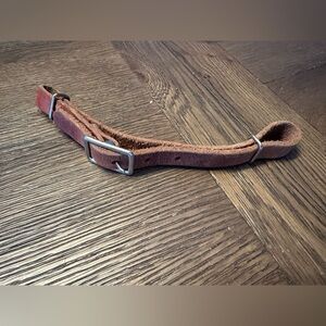 Horse Tack - Leather Western Curb Strap